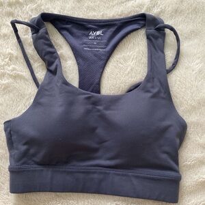AYBL navy sports bra